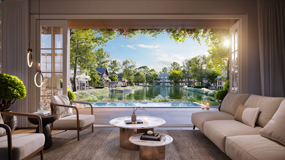 Nội thất Biệt thự đảo Retreat Island