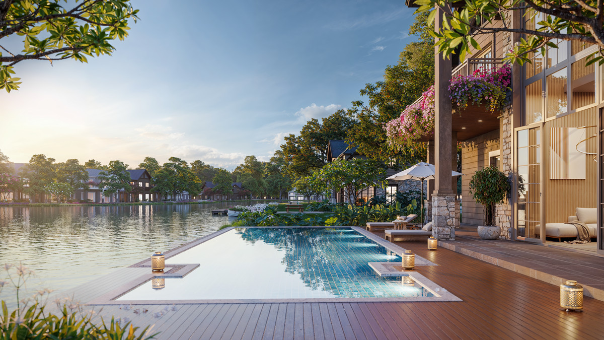 Nội thất Biệt thự đảo Retreat Island