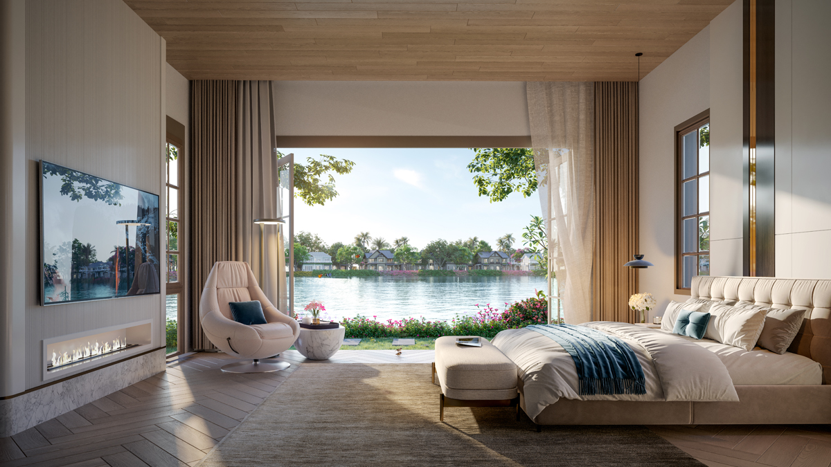 Nội thất Biệt thự đảo Retreat Island