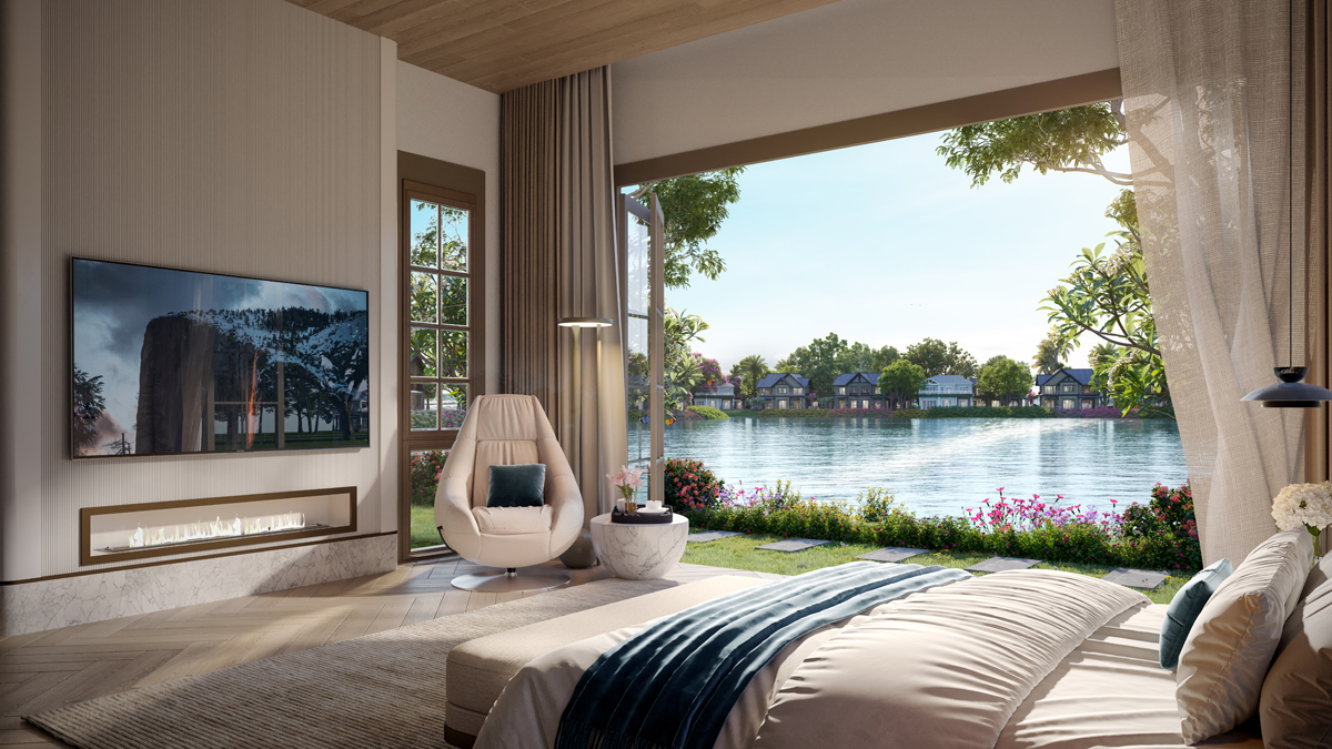 Nội thất Biệt thự đảo Retreat Island