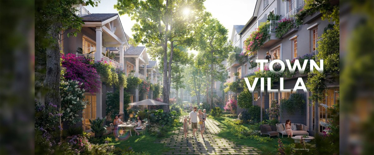 TOWN VILLA 2 MẶT TIỀN