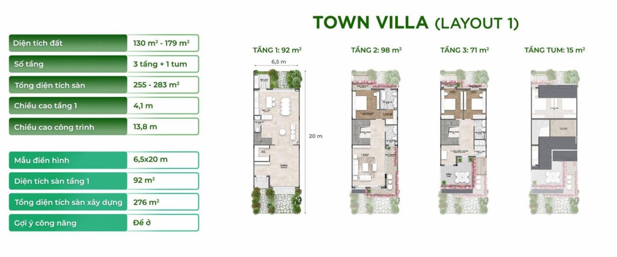 Town villa